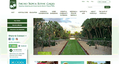 Desktop Screenshot of fairchildgarden.org